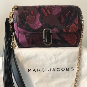 Marc Jacobs Snake Patchwork Crossbody Shoulder Purse